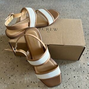J.crew double strap sandals New
